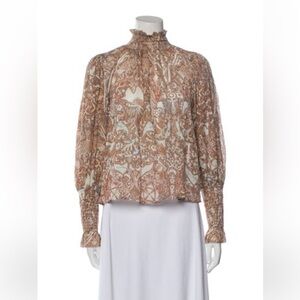 Ulla Johnson mock neck top NWT